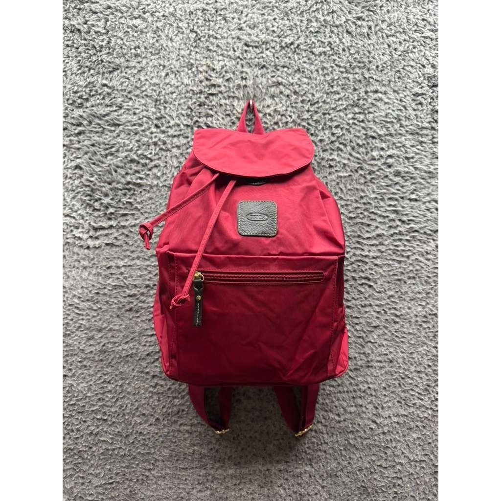Bric's Womens X-Bag X-Travel 2.0 City Waterproof Lightweight Backpack Bright Red